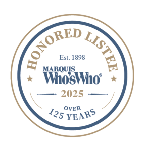 Marquis Who's Who Honored Listee 2025